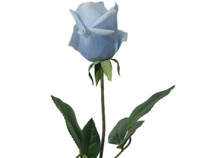 Real Touch Blue Rosebud